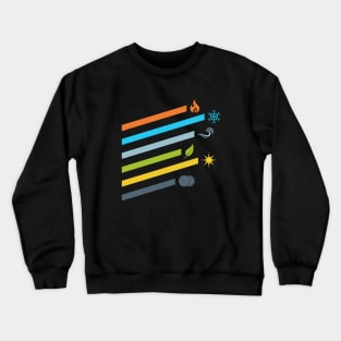 Adventurer RPG Elements Crewneck Sweatshirt